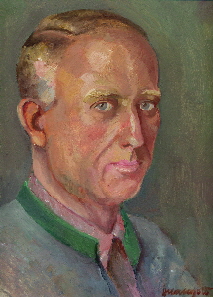 1947-Selbstportrait-Lager-Hammelburg_-l-34x25_Thilo